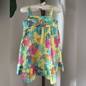 GAP Floral Kids Dress - Yellow, Pink, Blue